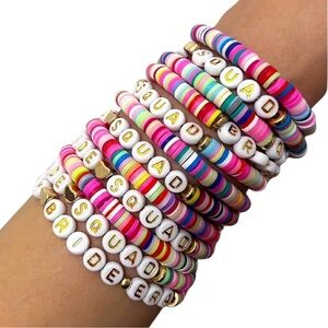 Team Bride and Bride Bracelets - Bachelorette party or Bridal Shower